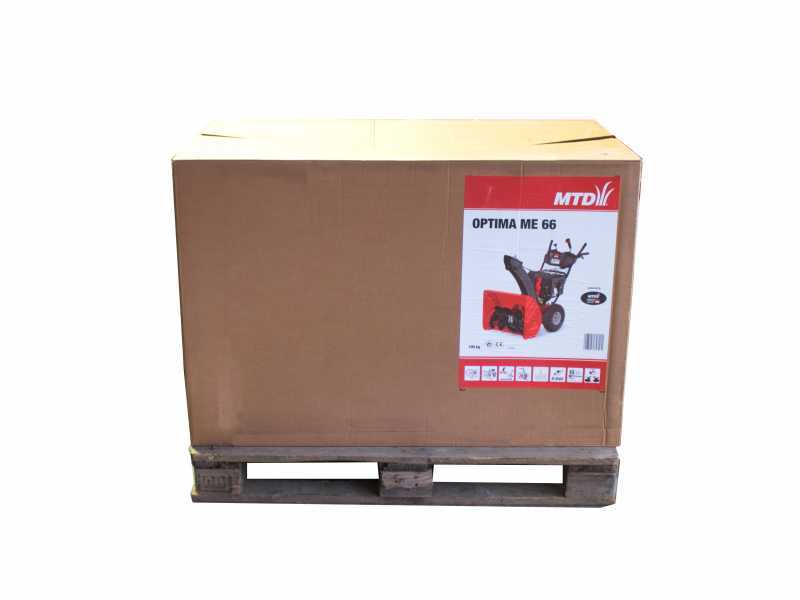 MTD OPTIMA ME 66 - Petrol Snowplough - SnowThorX 80