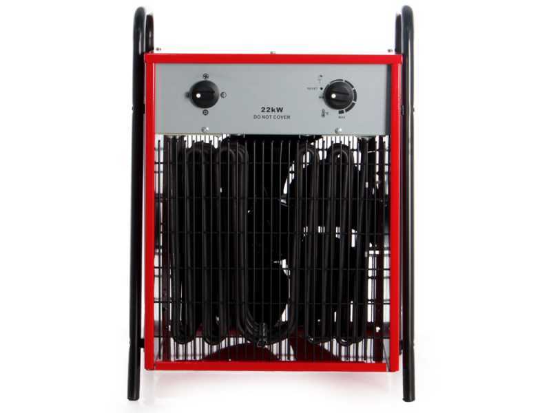 GeoTech EH 2200 T - Electric Hot Air Generator with Fan - 22 kW - Three-phase 