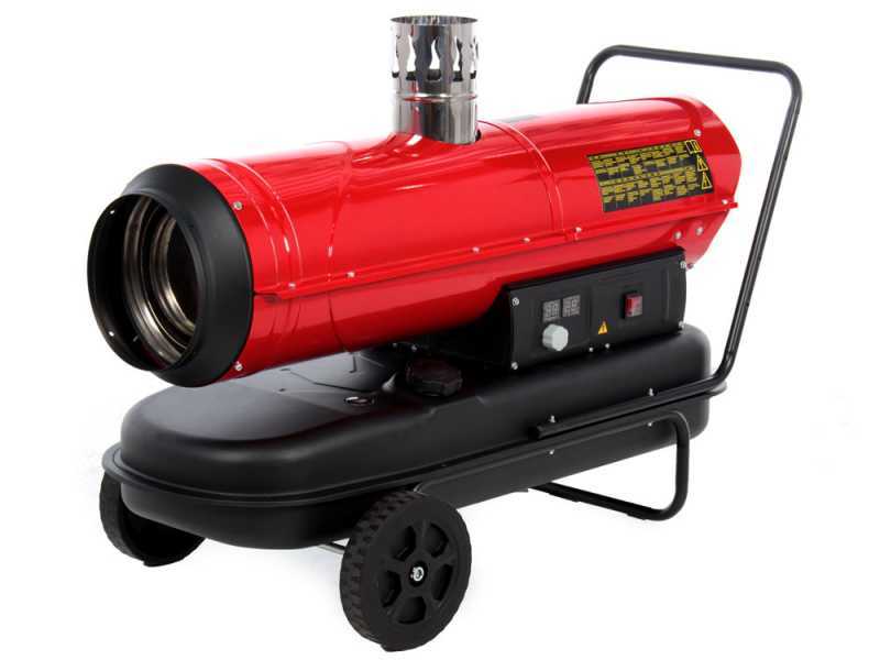 GeoTech IDH 3000 - Diesel Hot Air Generator - Indirect Heating - Trolley
