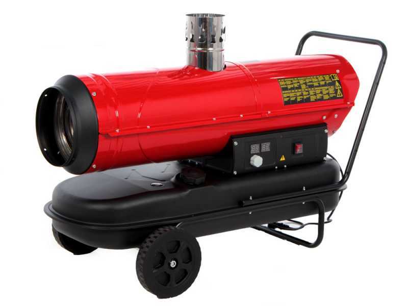 GeoTech IDH 3000 - Diesel Hot Air Generator - Indirect Heating - Trolley