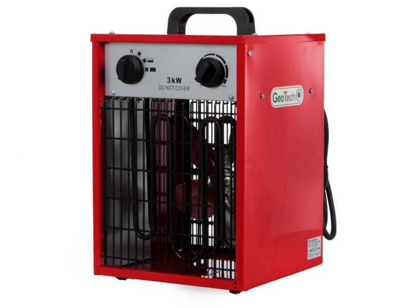 GeoTech EH 300 S - Electric Hot Air Generator with Fan - Single-phase 