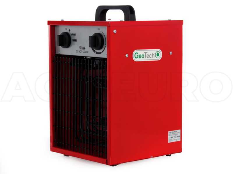 GeoTech EH 500 T - Electric Hot Air Generator with Fan - Three-phase