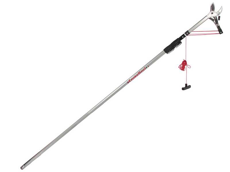 Castellari Tucano VG 6 - Corded Pruning Shear - Pruning Shears on 4.5 m telescopic pole