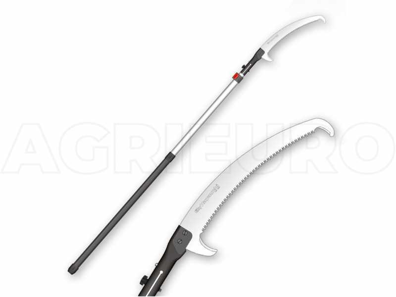Silky Hayauchi 3700 - KSI 017739N Heavy-duty Pruning Saw on Aluminium Telescopic Pole