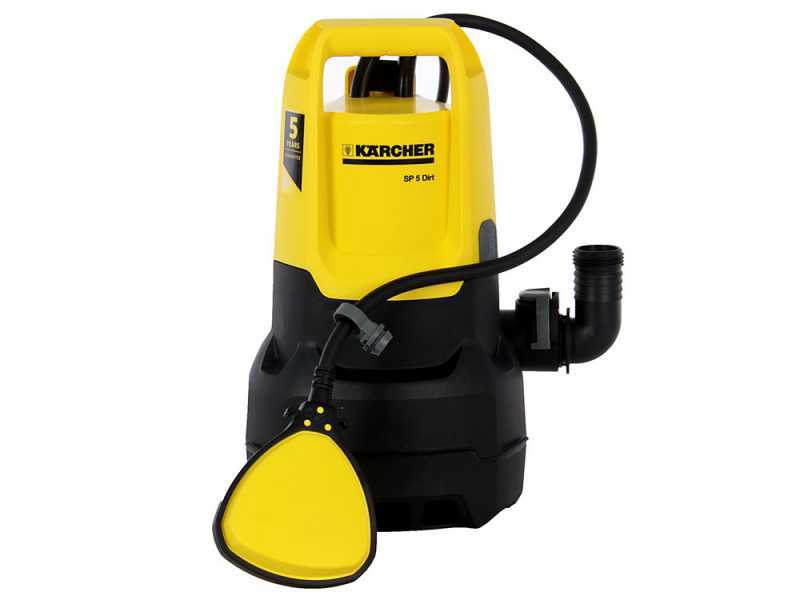 How to use the Kärcher SP 5 Dual Submersible Pump?