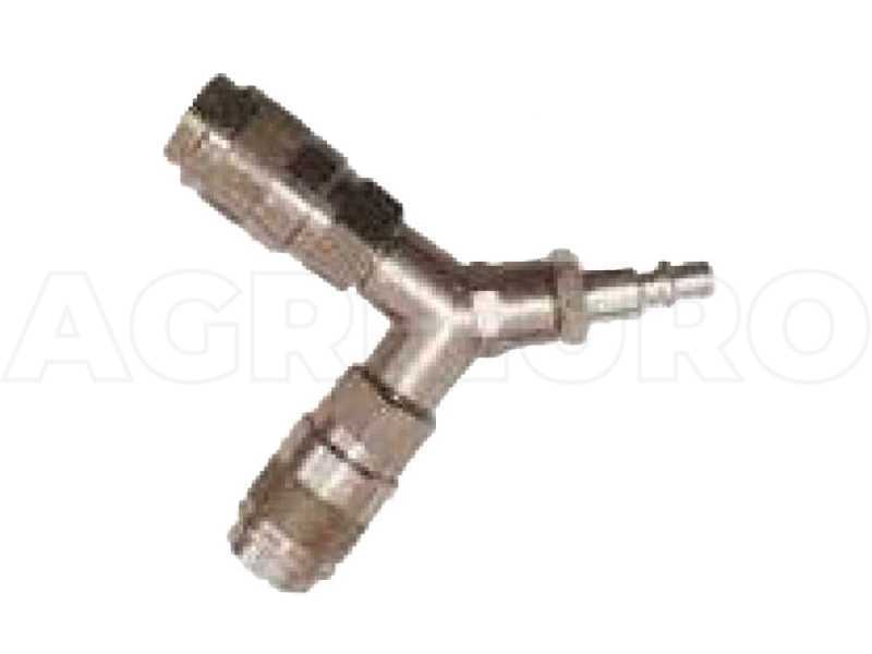 &quot;Y&quot; Shaped Quick Coupling (Equipped with 2 Quick Female Outlets)