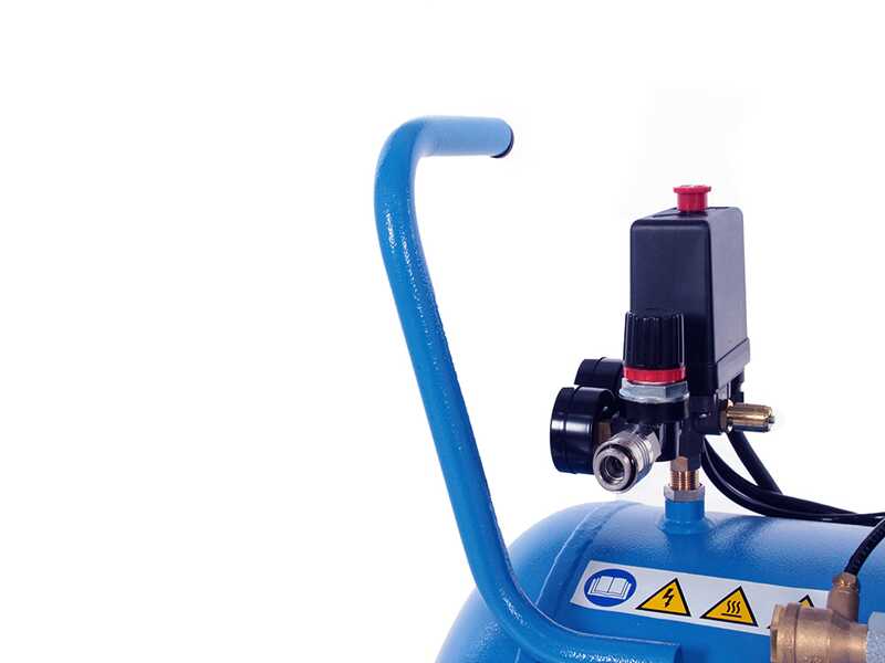 Abac Estoril L30P - Wheeled electric air compressor - Motor 3 HP - 90 lt