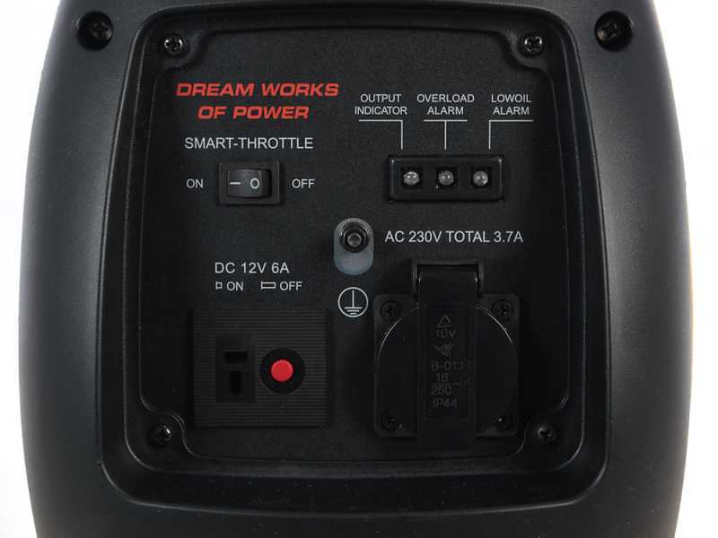 AMA G1000i - 0.95 kW Portable Silenced Inverter Power Generator - DC 0.85 kW Single-phase