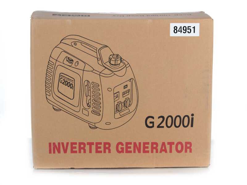 AMA G2000i - 1.9 kW Portable Silenced Inverter Power Generator - DC 1.7 kW Single-phase