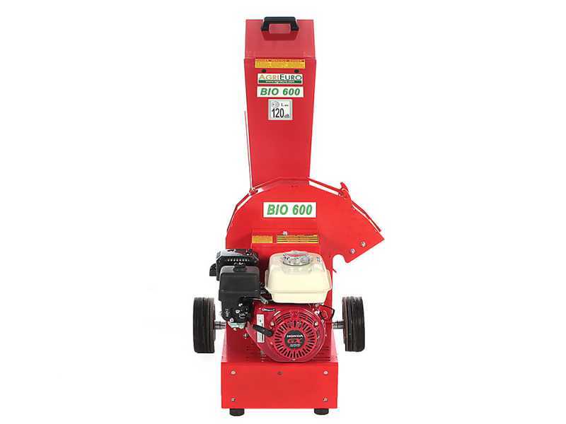 Top Line BIO 600 Petrol garden shredder Honda GX 200 engine