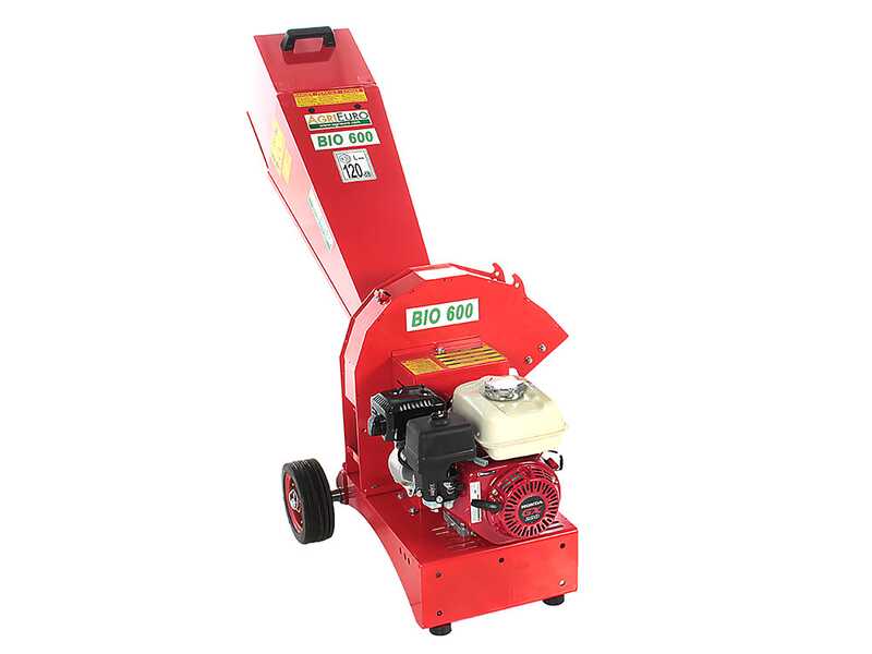 Top Line BIO 600 - Petrol garden shredder - Honda GX 200 engine