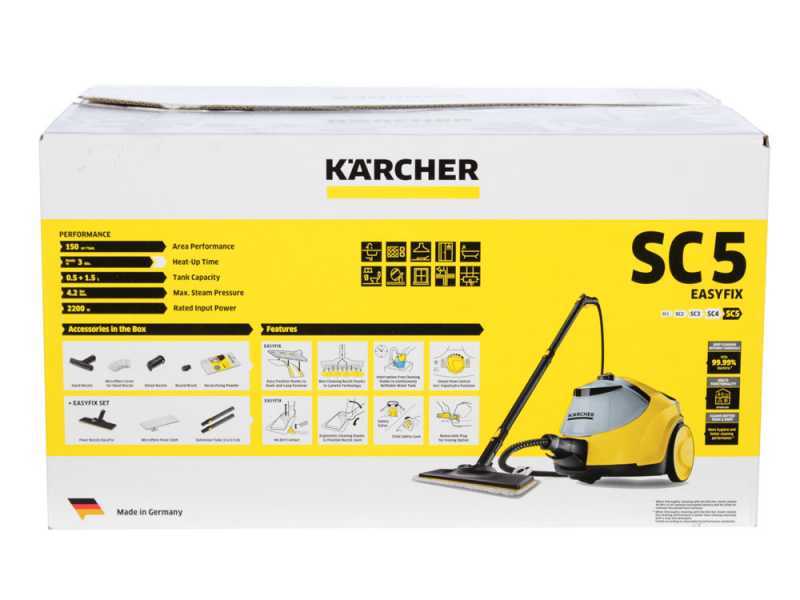 Karcher SC 5 EasyFix steam cleaner , best deal on AgriEuro