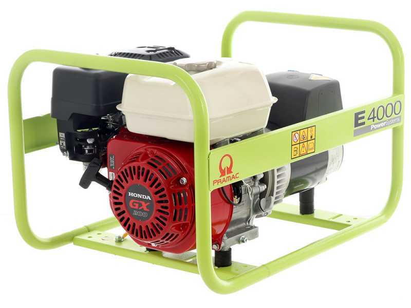 激安人気新品 engine GX200 Honda - E4000 Pramac power best , generator インバーター発電機