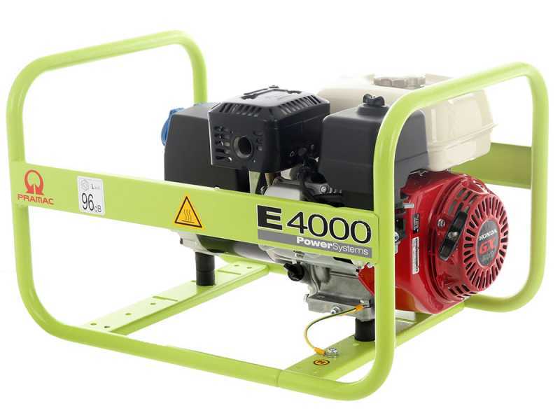 Pramac E 4000 - 3 kW Power Generator - DC 2.6 kW Single Phase