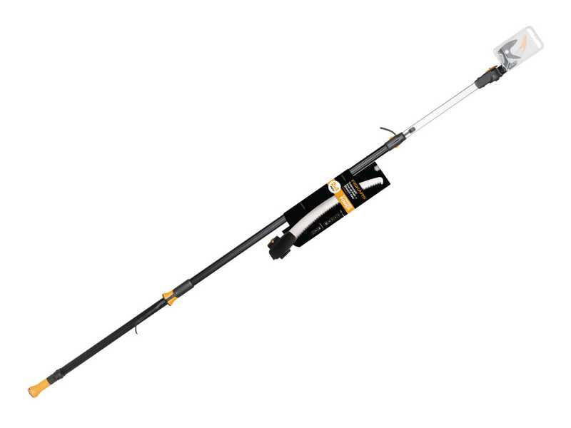 thumbnail image 2 of Fiskars 115560 Telescopic Pruning Saw – 6 Mt Reach With Bonus Trimmer – Made In Finland 2 of 5