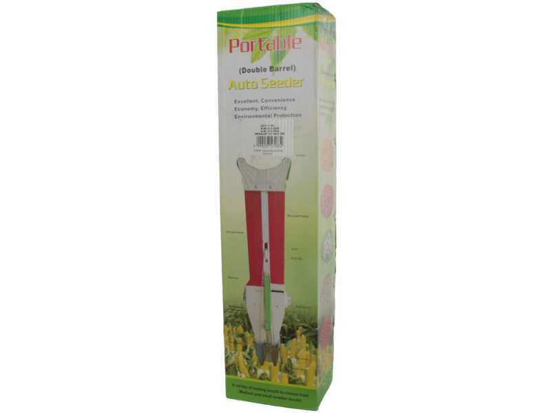 GeoTech PM 60 2 in 1 Handheld Garden Seeder and Compost Spreader