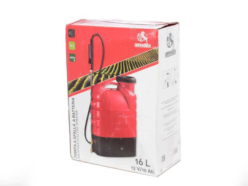 Ausonia - Battery-powered Shoulder Sprayer Pump - 16 L - 5 Bar