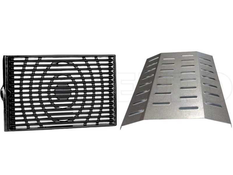 Additional Cast Iron Grid  + Heat Diffuser for Adelaide 3 Classic L