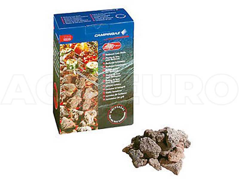 Lava stone for gas barbecue - 3 Kg pack