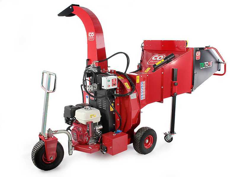 Ceccato Tritone Super Monster - Professional petrol garden shredder - Honda GX390 engine