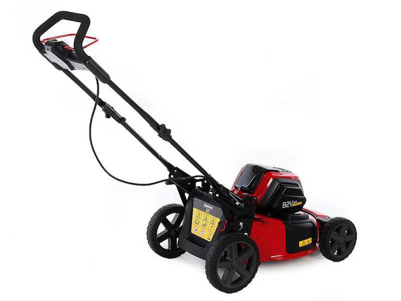 Snapper ESXD19PWM82K Battery powered Electric Lawn Mower 46 cm Cutting Width 4 in 1 Self propelled Lawn Mower