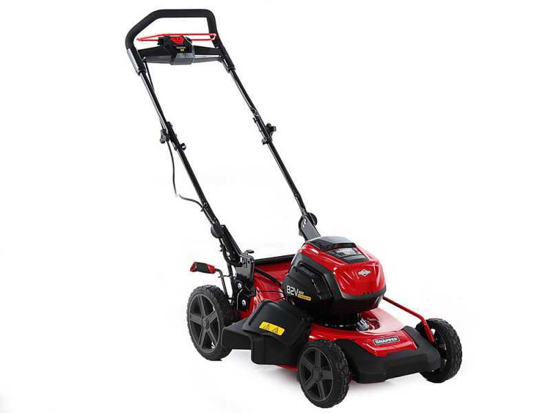 Snapper ESXD19PWM82K Battery powered Electric Lawn Mower 46 cm Cutting Width 4 in 1 Self propelled Lawn Mower