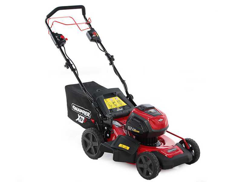 Snapper electric start push mower online
