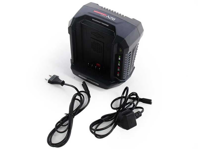 Snapper 82v battery and charger top