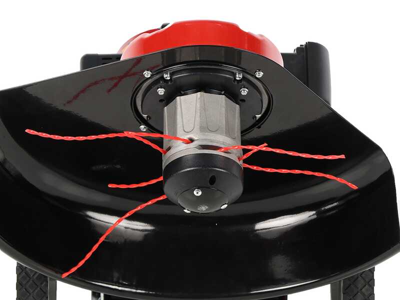 GeoTech DG 58 F - 4-stroke gasoline wheeled push brush cutter