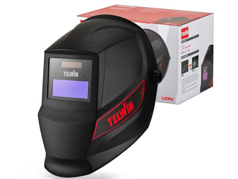 Telwin Force 165 - Inverter Welding Machine (MMA) + Helmet, Direct Current (DC)