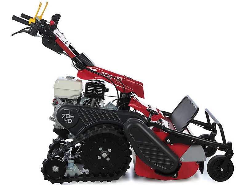 Ginko-MGM TT 786 HD - Professional Hammer Rough Cut Mower - Tracked - Honda GX270 