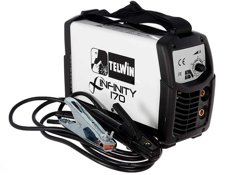 Telwin Infinity 170 Direct Current TIG and Electrode Inverter Welding Machine - 150 A - Kit