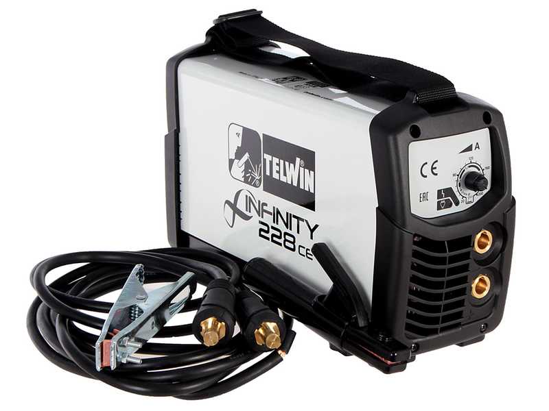 Telwin Infinity 228 CE Direct Current TIG and Electrode Inverter Welding Machine - 200A Kit