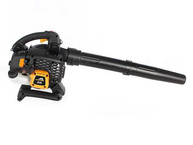 Mcculloch backpack cheap leaf blower