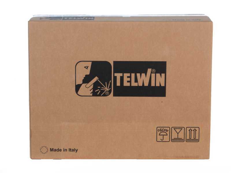 Telwin Technomig 215 Dual Synergic Inverter Wire Welder - GAS/NO GAS-MIG-MAG, MMA and TIG
