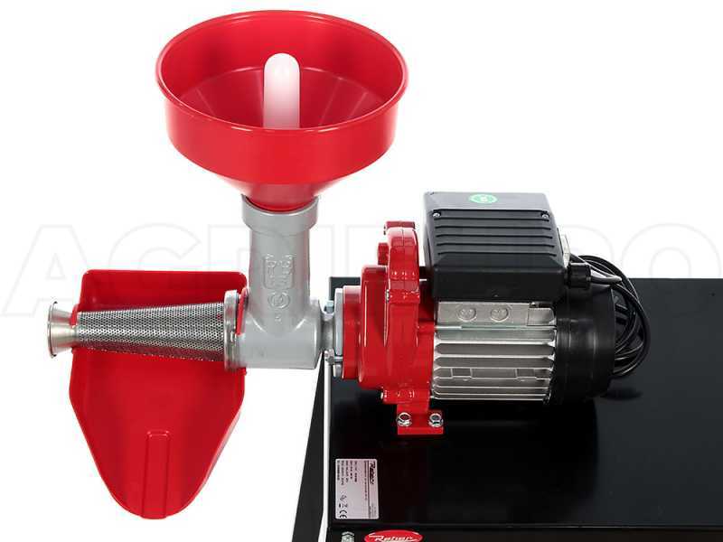 Reber 9108 NEB - N.3 Tomato Press with  Bench - 400 W Induction Multi-tool