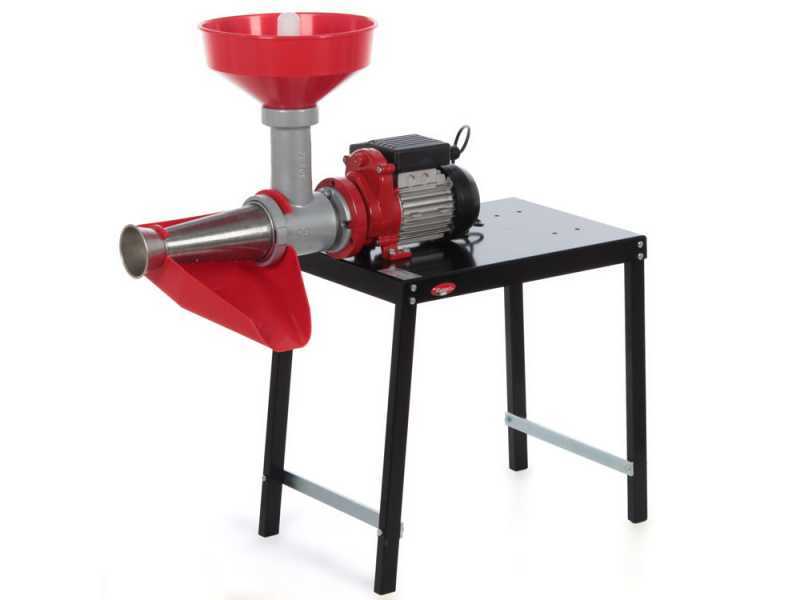 Reber 9011 N - N.5 Tomato Press with Bench - 400 W Induction Motor