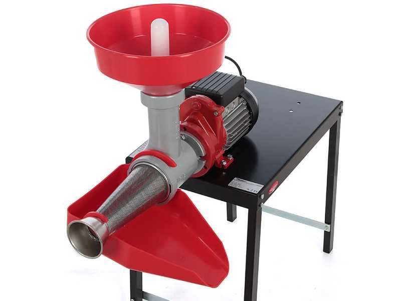Reber 9011 N - N.5 Tomato Press with Bench - 400 W Induction Motor