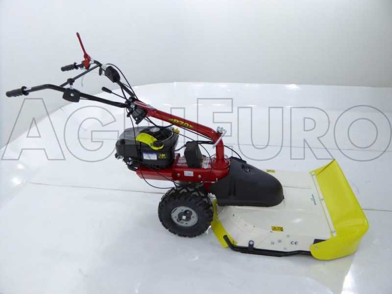 Eurosystems P70 EVO petrol rough cut mower, 63 cm field mower blade deck, electric ignition