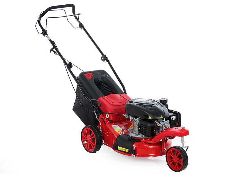 Front wheel self propelled lawn mower best sale