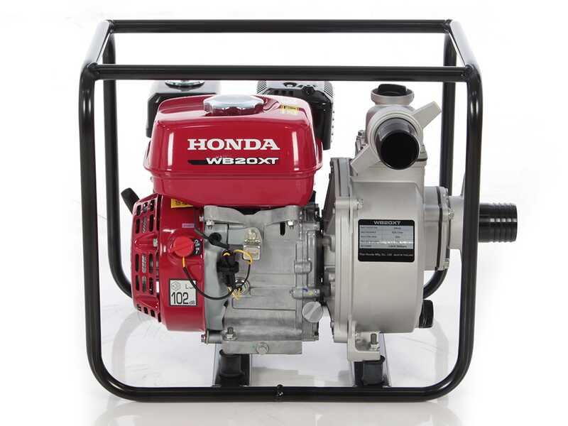 Honda WB20XT Petrol Water Pump, 50 mm Fittings - 2'' - self-priming