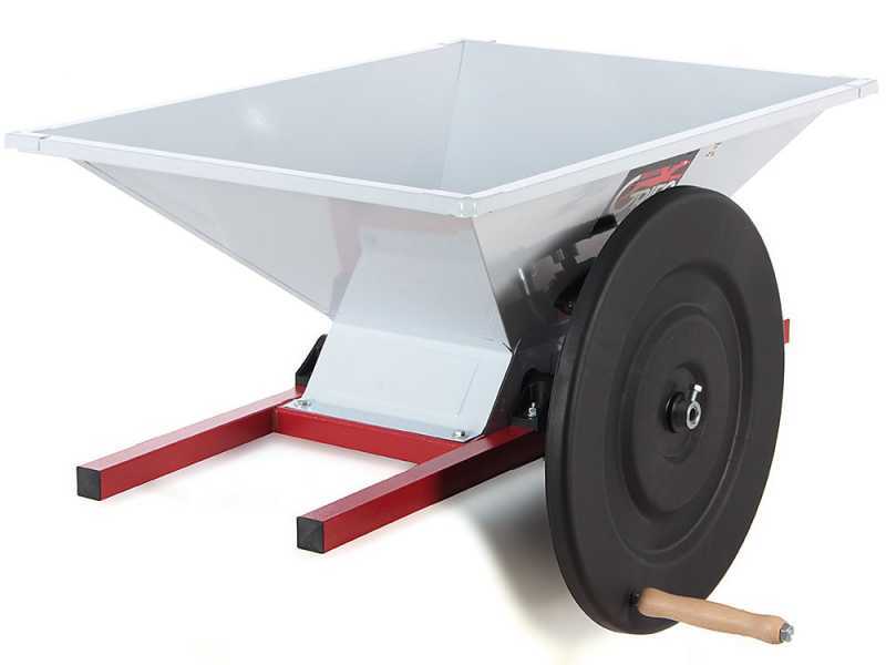 Grifo PP.18 - Small-sized Enamelled Steel Manual Grape Crusher