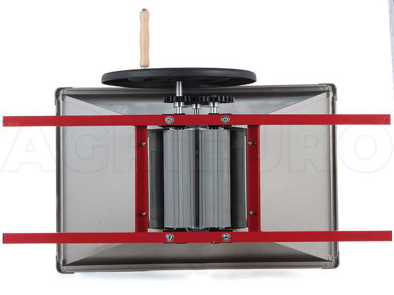 Grifo PGI.18 - Stainless Steel Large-Sized Manual Grape Crusher