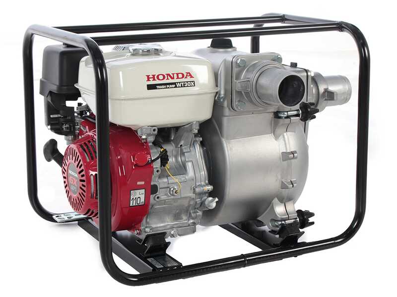 Honda WT30 Petrol Water Pump for Dirty Water with 80 mm Fittings