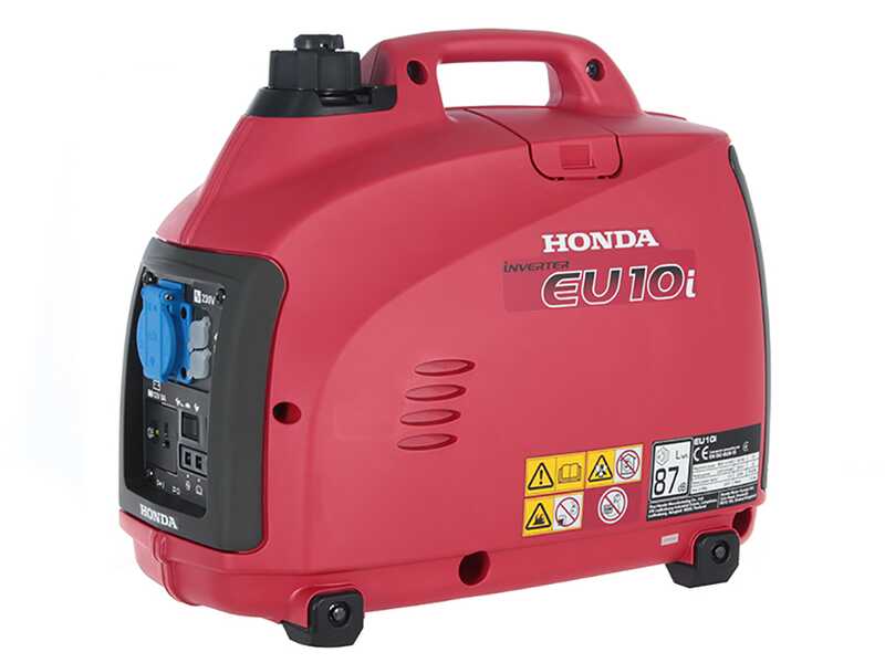 Honda EU10i  - 1 kW Portable Silenced Inverter Power Generator - DC 0.9 kW Single-phase