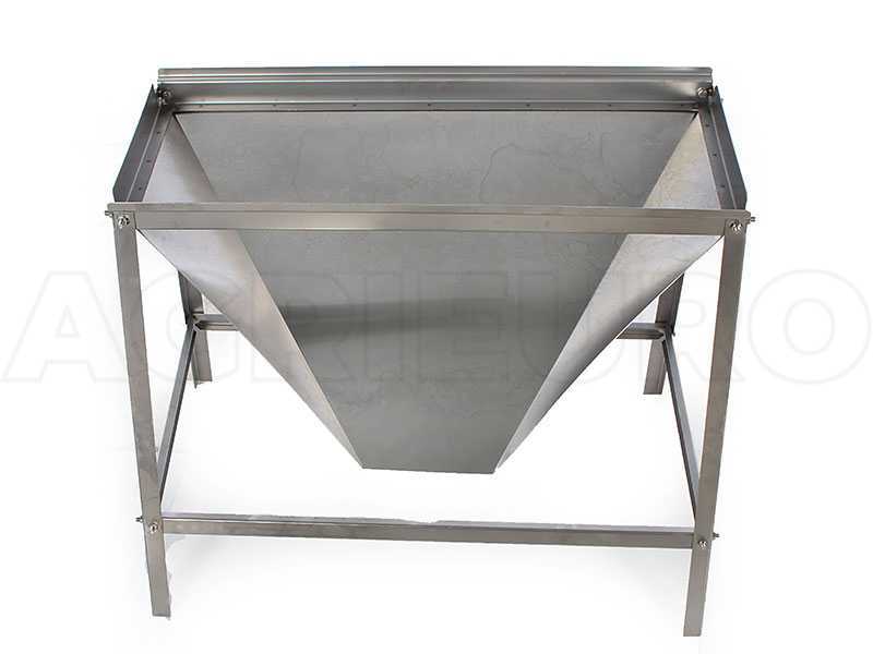 Stainless steel stand for grape crushers - destemmers