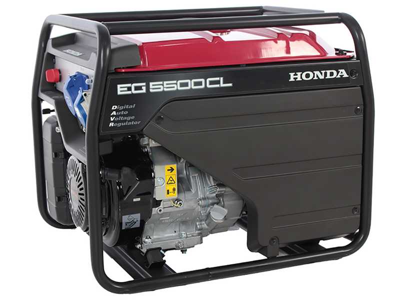 Honda EG 5500 CL - 5.5 kW Power Generator with AVR - DC 5 kW Single-phase