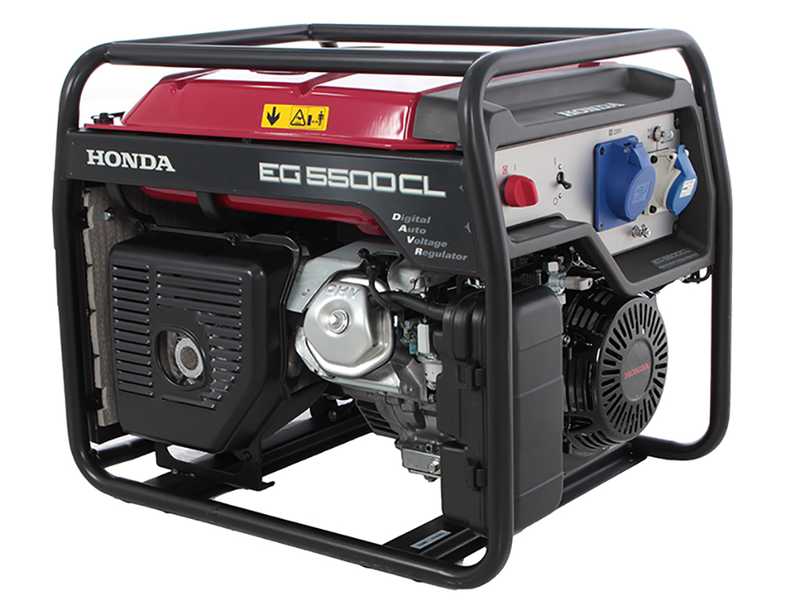 Honda EG 5500 CL - 5.5 kW Power Generator with AVR - DC 5 kW Single-phase