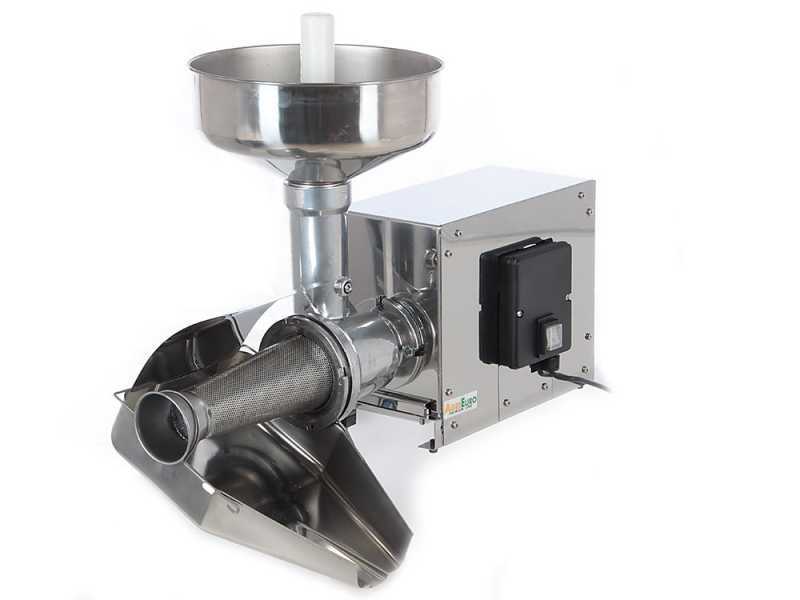 AE-SM5 INOX Electric Motor Tomato Press - 375 W - 0.5 HP
