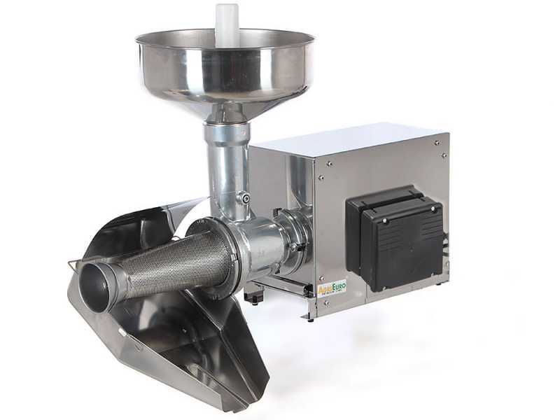 AE-SM5 INOX Tomato Press with Electric Motor - 600W - 1 HP